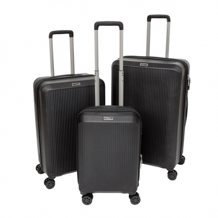 welltravel Valise de voyage ABS 3 pièces