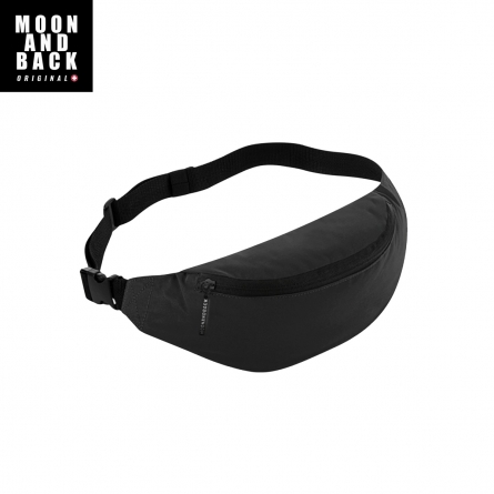 Sac de hanche entièrement réfléchissant noir